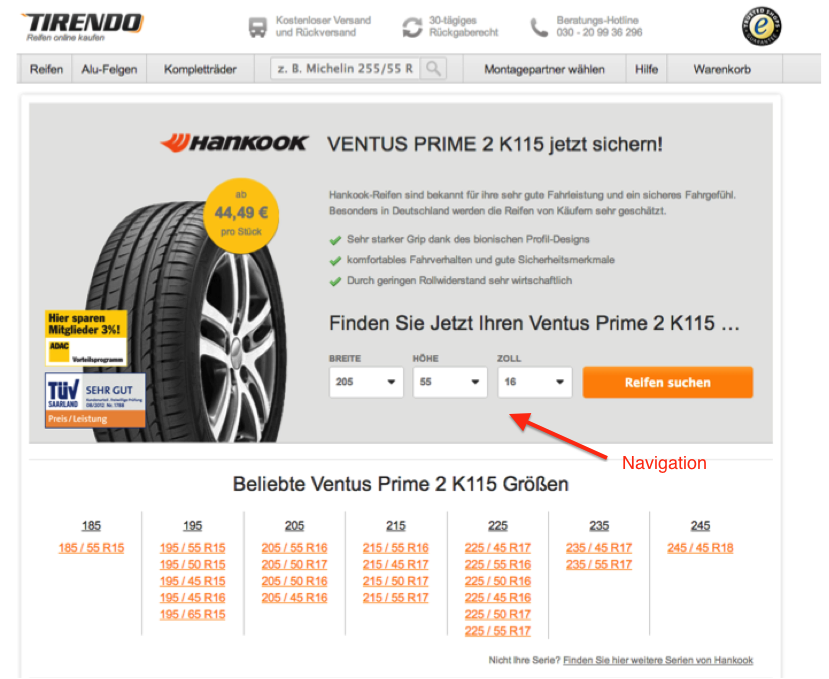 Landing Page Optimierung