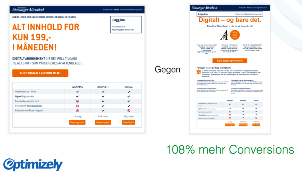 Aftenbladet Beispiel