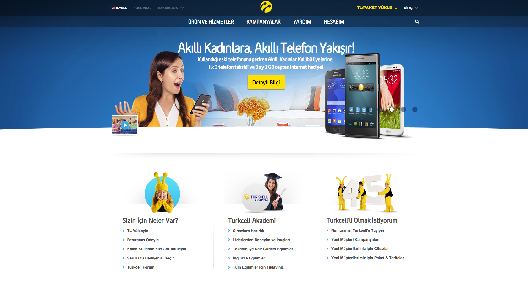 Turkcell Homepage
