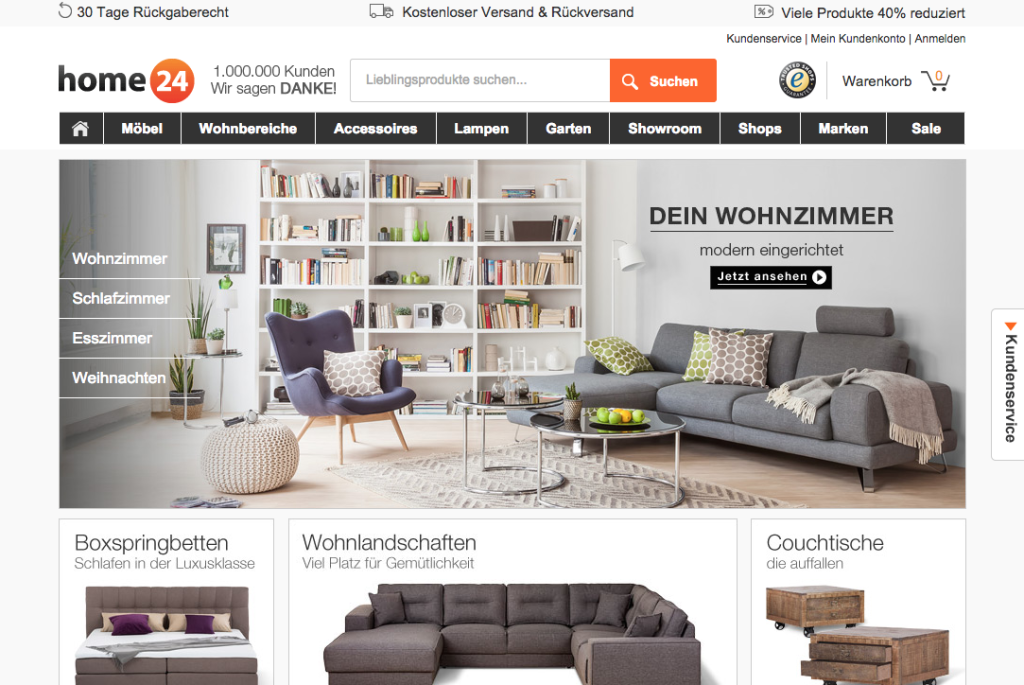 Home24 Version 1 Optimizely