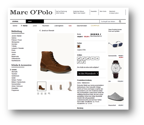 Produktdetailseite QUISMA