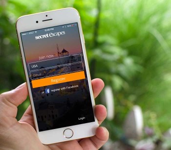 Secret Escapes iOS app